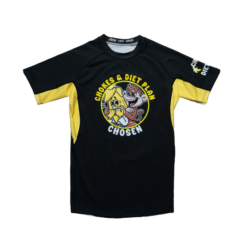 CHOSEN Chokes & Diet Rashguard - black